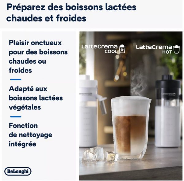 Expresso Broyeur DeLonghi Eletta Explore ECAM450.65.S Silver – Image 3