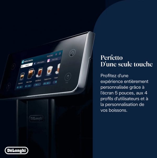 Expresso Broyeur DeLonghi Primadonna Aromatic ECAM630.55.SSM – Image 5