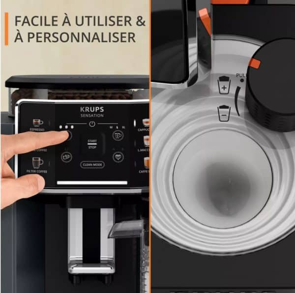 Expresso Broyeur KRUPS Sensation Milk EA912HF1 – Image 4