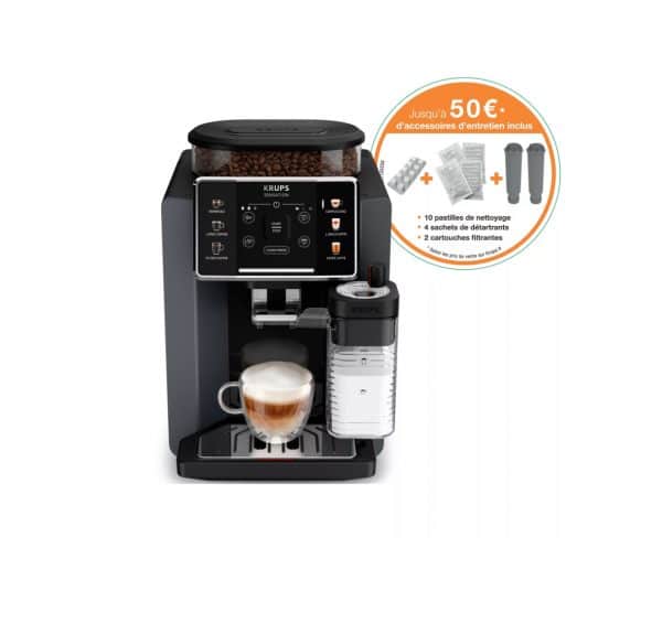 Expresso Broyeur KRUPS Sensation Milk EA912HF1