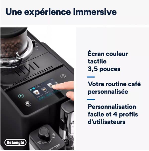 Expresso Broyeur DeLonghi Rivelia Latte FEB4455.B – Image 4