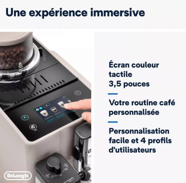 Expresso Broyeur DeLonghi Rivelia Latte FEB4455.BG – Image 3
